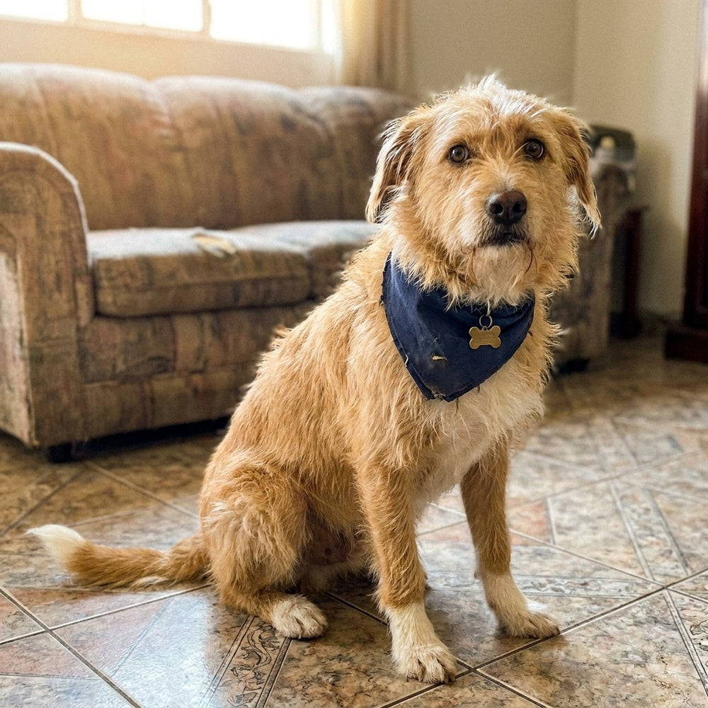 Galleta, el perro criollo empleado de Toffee